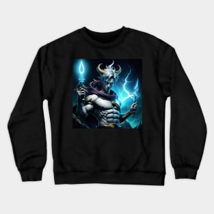 Magician God styled similar to Posiedon Crewneck Sweatshirt